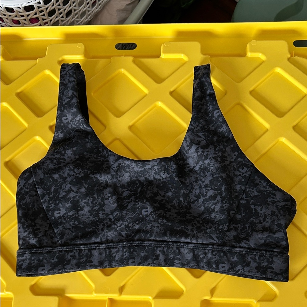 Lole Charcoal Camouflage Sports Bra
